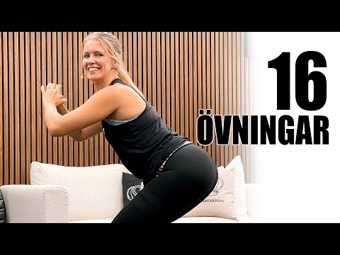20 MINUTER helkropp med 16 grymt effektiva övningar i intervaller
