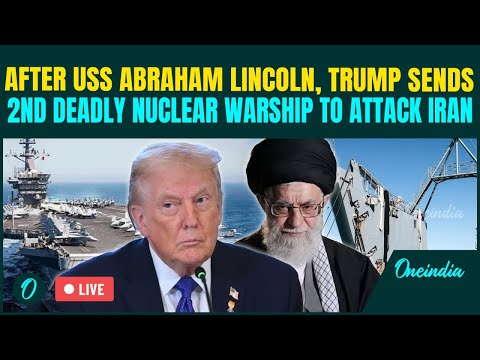 US Vs Iran War LIVE | Trump’s Nuclear Warships, Fighter Jets READY TO ATTACK | US’ Chilling War Move