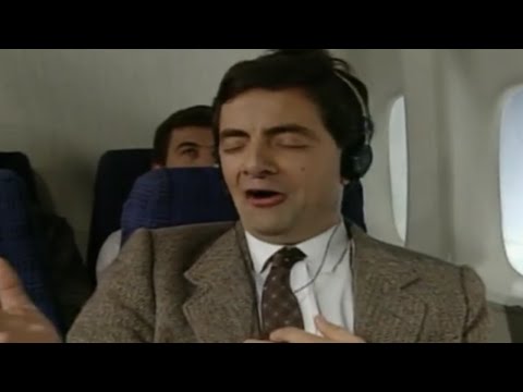 Classic Comedy: Mr. Bean on a Plane