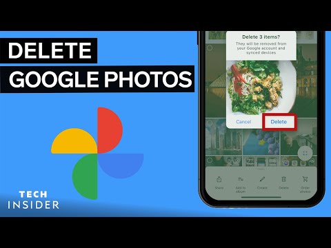如何刪除谷歌照片 | 技術內幕 (How To Delete Google Photos | Tech Insider)