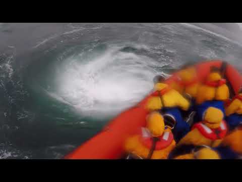 Heading into the Corryvreckan Whirlpools