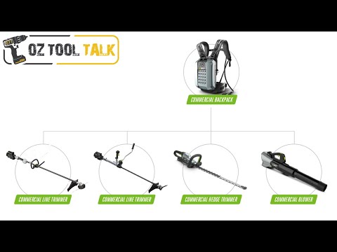 EGO 56V Commercial Backpack OPE - Blower, Hedge, Line trimmer, Brush cutter (2020)