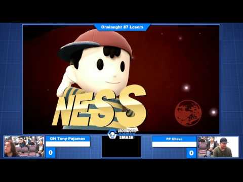 Onslaught 87 - Loser's Quarters: GH|Tony Pajamas (Ness) vs FP|Chavo (Bayonetta/Corrin)