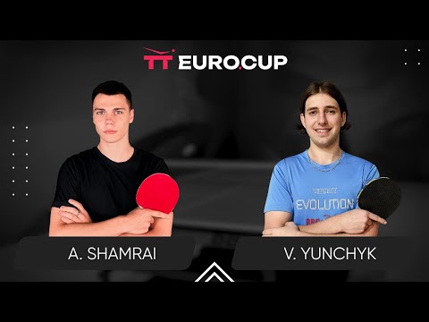 12:00 Andrii Shamrai - Valentyn Yunchyk 07.12.2023 TT Euro.Cup Ukraine Star. TABLE 3