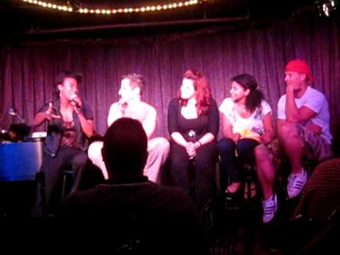 Alysha Umphress, Ben Thompson, Rebecca Naomi Jones, and Christina Sajous