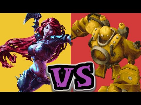 BLITZCRANK VS KATARINA | WILDRIFT | GAMEPLAY