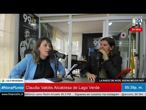 🔴 #EnVivo en #HoraPunta Claudia Valdés Alcaldesa de Lago Verde