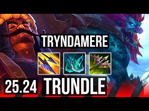 TRYNDAMERE vs TRUNDLE (TOP) | EUW Master | 25.24