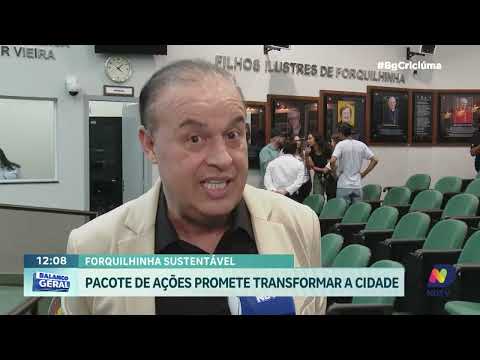 Forquilhinha lança pacote ambiental para um futuro sustentável