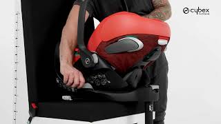 Cybex Platinum Cloud Z2 i-size Plus hordozó How To Rotate the Seat EN