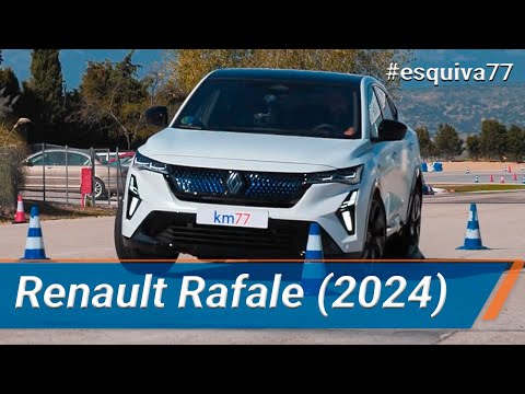 Renault Rafale 2024 – Maniobra de esquiva  (moose test) y eslalon | km77.com