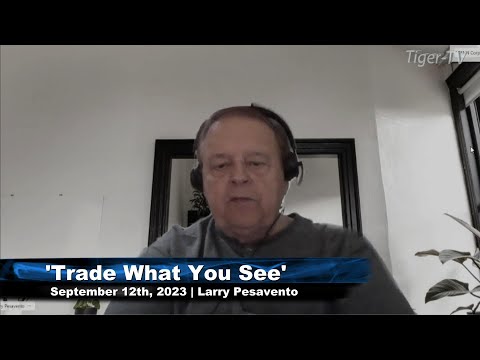 September 12th, Trade What You See with Larry Pesavento on TFNN - 2023