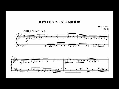 Video thumbnail for Opus 6. Invention in C Minor