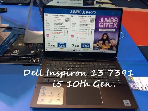 QUICK HAND ON Dell Inspiron 13 7391 i5 10th Gen 8GB, 512GB 13" Laptop with Pen 2019