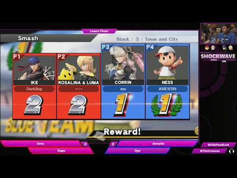 SW 185   Orex + Slaps vs Awestin + Gyo   Losers Finals Smash 4