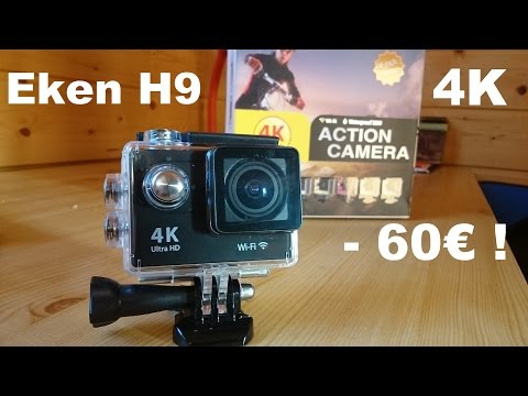 Eken H9 - Caméra sport 4K à -60€ ! UNBOXING - FR