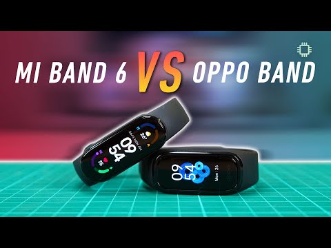 Xiaomi Mi Smart Band 6 vs OPPO Band Comparison!