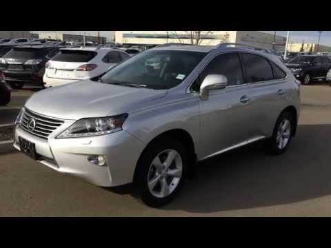 Lexus Certified Pre Owned Silver 2013 RX 350 AWD - Premium Package 2 Walk Around Review - Leduc, AB