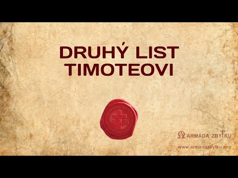 Druhý list Timoteovi - Bible CZ