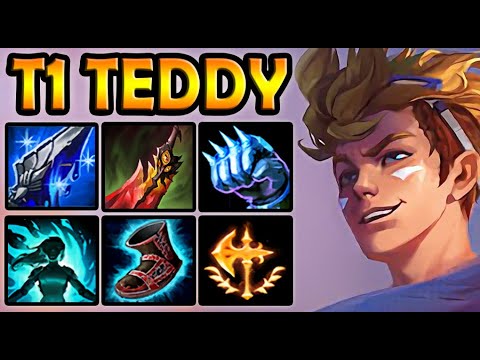 T1 Teddy EZREAL ADC vs ASHE - Ranked Korea ✔️