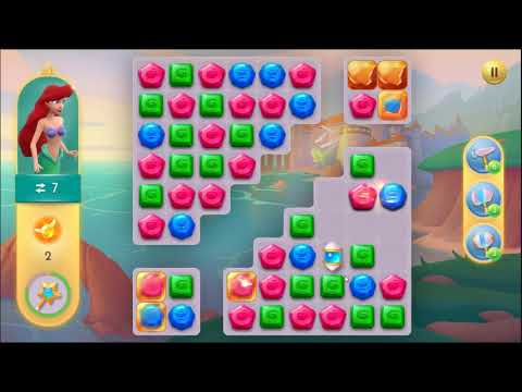 Disney Princess Majestic Quest Level 241 - NO BOOSTERS + FULL STORY 👸 | SKILLGAMING ✔️