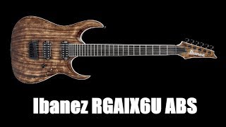 Video thumbnail for Ibanez RGAIX6U ABS - guitarcenter.pl by TVGuitarCenter