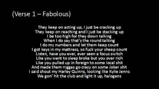 PnB - Stacks Up ft. Fabolous - Lyrics