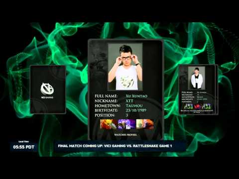 LIVE TI3 East Qualifier Playoffs - Rattlesnake vs Rising Stars THEN Vici Gaming vs Winner