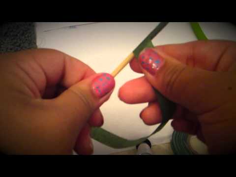 How to make Hershey's Kisses into a Flower (Rose Buds)