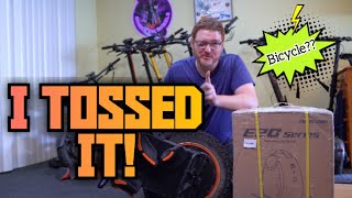 Unboxed - Then Threw It Around My Living Room. Inmotion E20 Electric Unicycle Durability Test
