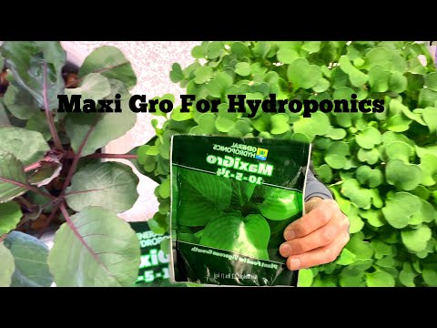 MaxiGro For Hydroponics