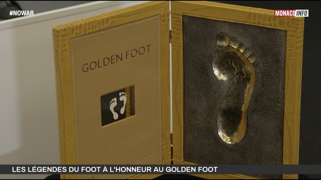 Football et international : Les légendes du foot à l'honneur au Golden Foot Monaco Awards