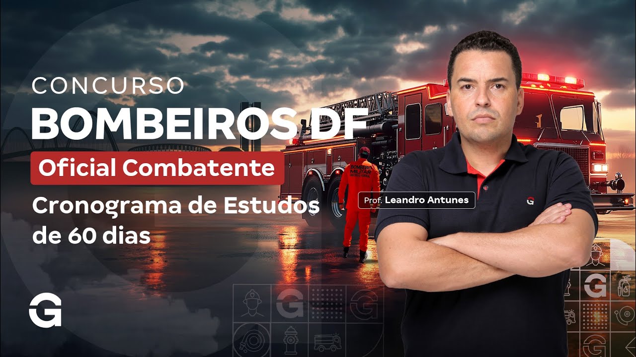Concurso Bombeiros DF: 190 vagas para Soldado! Entenda a Retificação! | Leandro Antunes