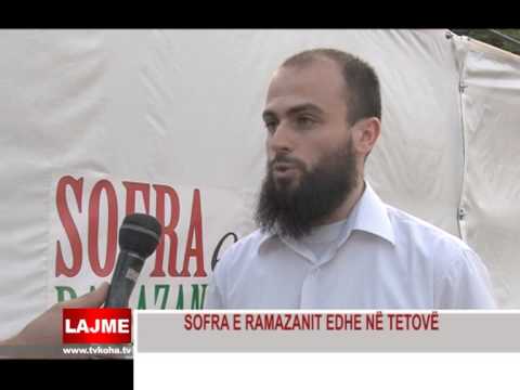 SOFRA E RAMAZANIT EDHE NË TETOVË