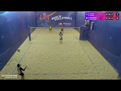 12:15 A. Zabuha / M. Kyselov - S. Stepanenko / V. Tyshchenko 24.10.2022 | Winners Beach Volleyball