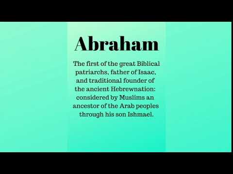 How To Pronounce Abraham