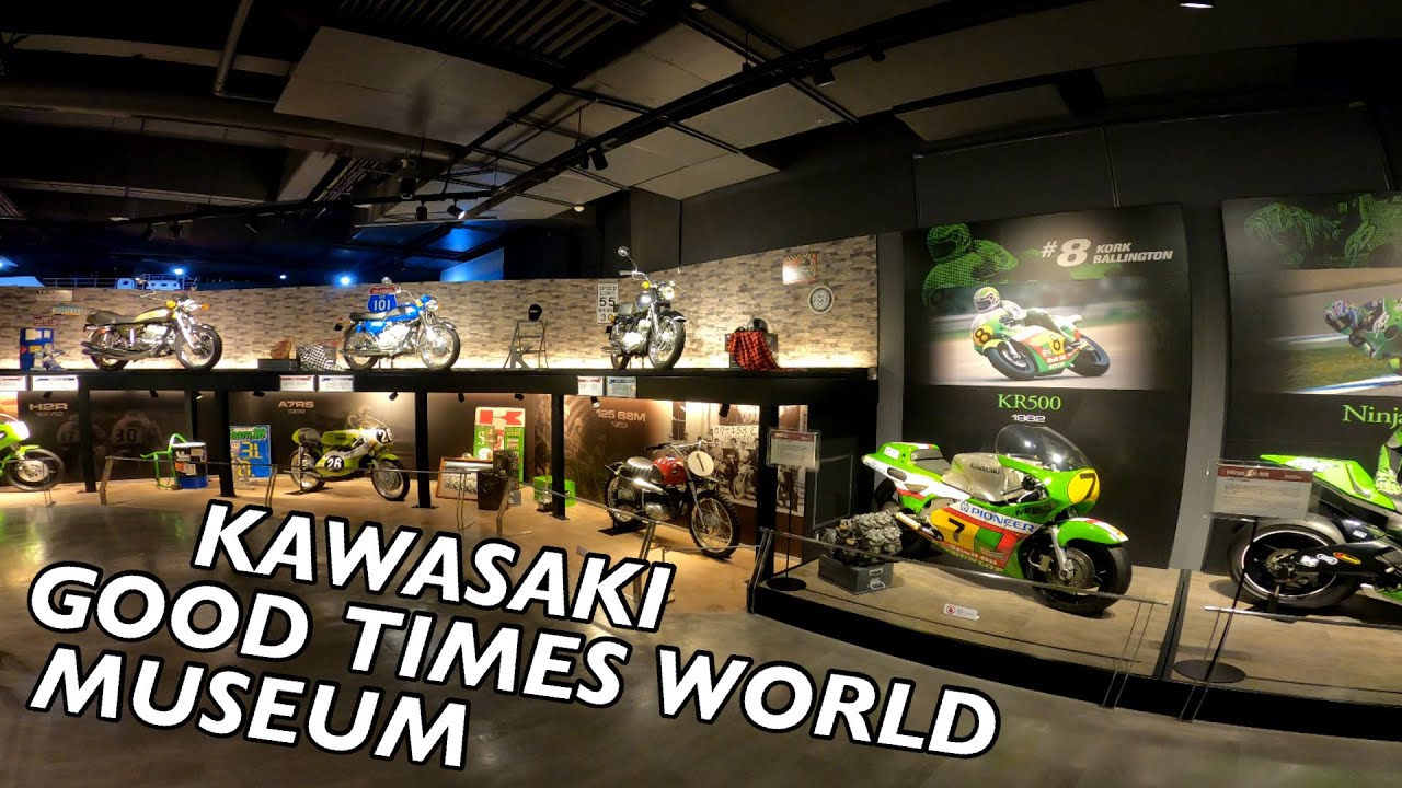 Join a traveler as he explores the Kawasaki Good Times World.