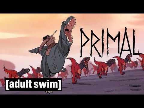 Primal | Raptor Pack | Stream Now On All 4 | Adult Swim UK 🇬🇧