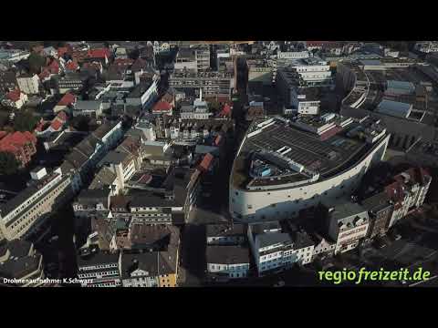 Recklinghausen Palais Vest Innenstadt südlicher Teil von oben