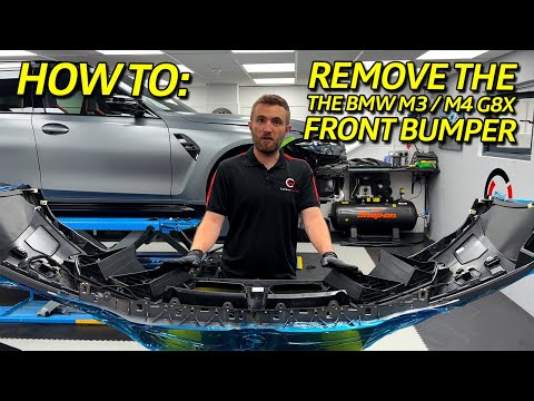 How To Remove The Front Bumper On A BMW M3 G80 / M4 G82