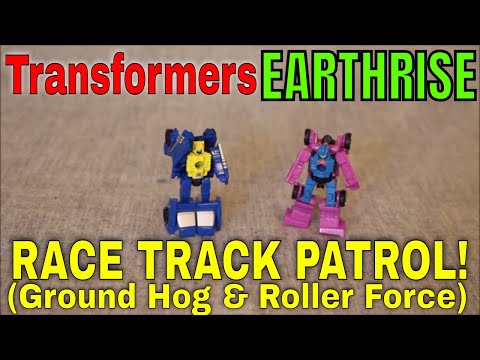 Transformers Earthrise Race Track Patrol (Ground Hog & Roller Force) - GotBot True Review NUMBER 771
