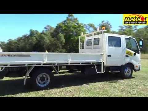 Thumbnail for U1985 – HINO dual cab Tipper Meteor Car and Truck rentals Cairns Mackay Townsville Mt Isa by Meteor (car)