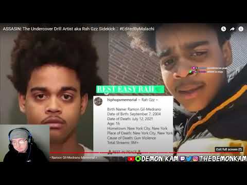 Demon Kam Reacts to ASSASIN: The Undercover Drill Artist aka Rah Gzz Sidekick🥷 #EditedByMalachi