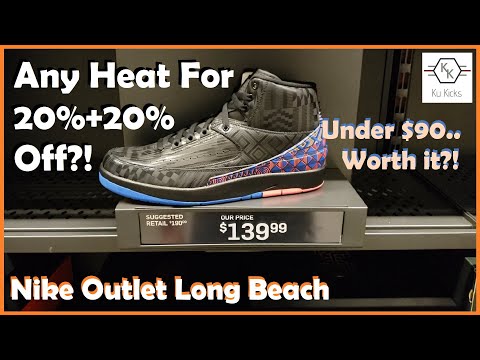 Lookin' for Somethin' to Buy... 20%+20% Off @ Nike Outlet Long Beach