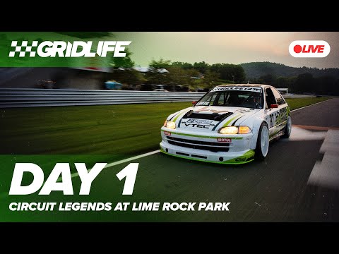 GRIDLIFE Circuit Legends at Lime Rock Park 2025 || LIVE || DAY 1