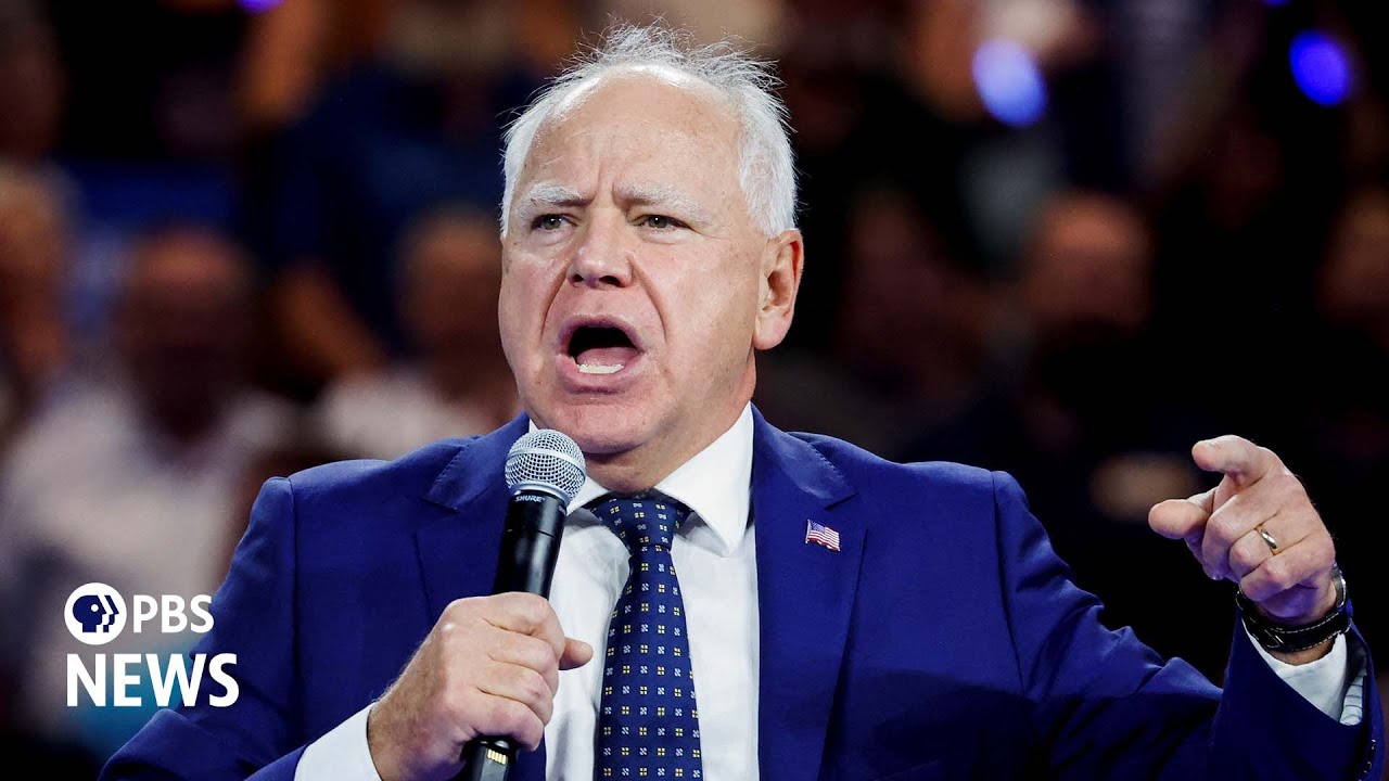 WATCH LIVE: Walz holds campaign rally with James Taylor in Wilmington, North Carolina