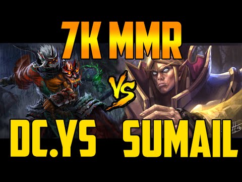EG.SUMAIL Pro Invoker vs DC.YS Pro Juggernaut - 7000 MMR WAR - Ranked Match