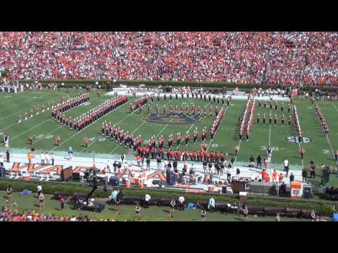 Auburn University Marching Band Pregame Performance 2014 Arkansas Game