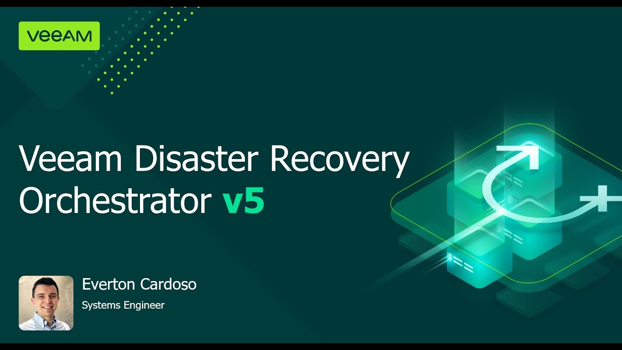 NEW Veeam Disaster Recovery Orchestrator v5 video