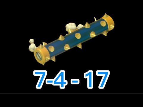 Super Mario 3D World [Switch] 7-4 Itemless Speedrun - Time: 17 (Tied WR)